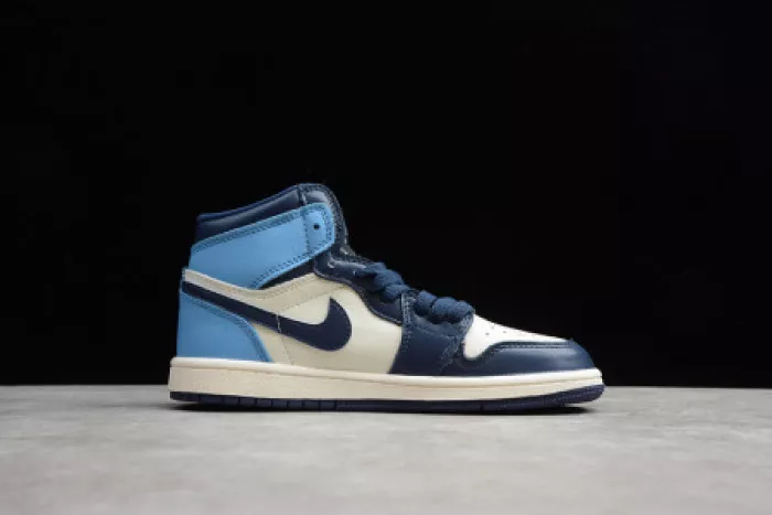 Rep Onekick KIDS AIR JORDAN 1 OBSIDIAN UNIVERSITY BLUE (555088-140) 0119