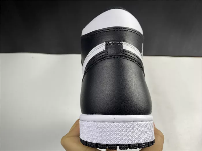 Rep Onekick Air Jordan 1 Retro Black White (2014) 555088-010 0116