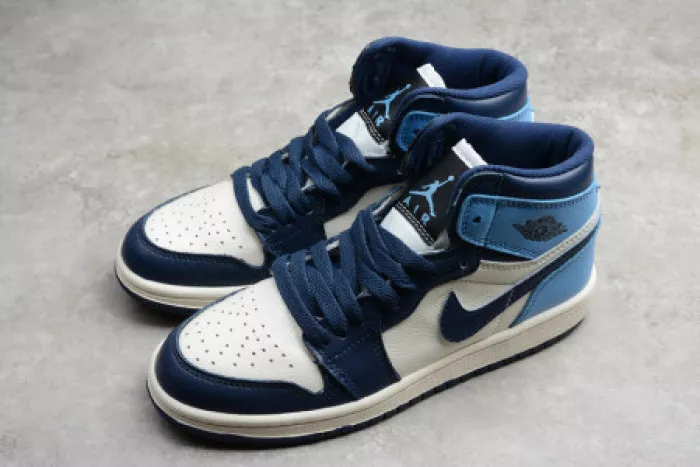 Rep Onekick KIDS AIR JORDAN 1 OBSIDIAN UNIVERSITY BLUE (555088-140) 0119