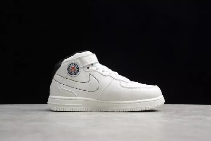 Rep Onekick KIDS NIKE AIR FORCE 1 MID 07 WHITE BLACK RED 314197-101 0119