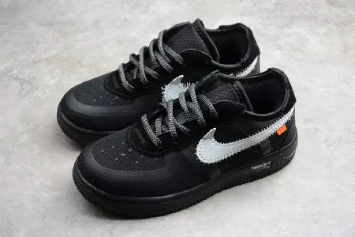 Rep Onekick AIR FORCE 1 LOW OFF-WHITE BLACK (TD) BV0853-001 0118