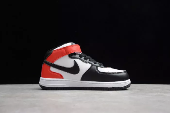 Chep Onekick KIDS NIKE AIR FORCE 1 MID 07 X TRAVIS SCOTT WHITE BLACK RED 314197-016 0119