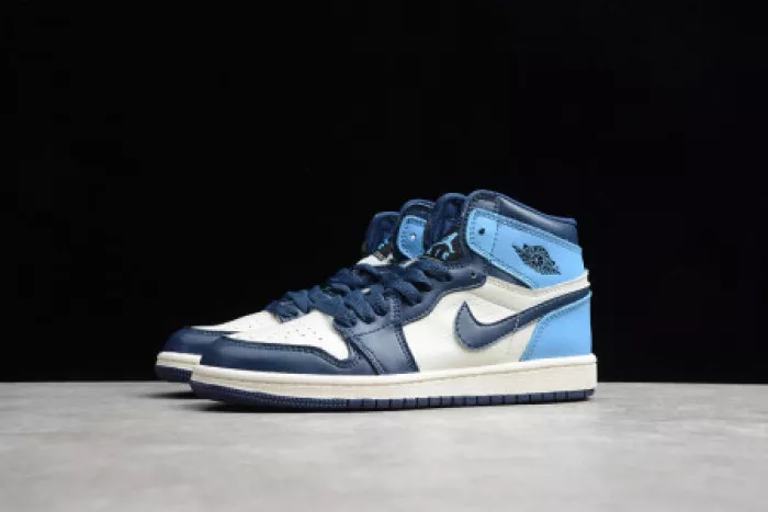 Rep Onekick KIDS AIR JORDAN 1 OBSIDIAN UNIVERSITY BLUE (555088-140) 0119