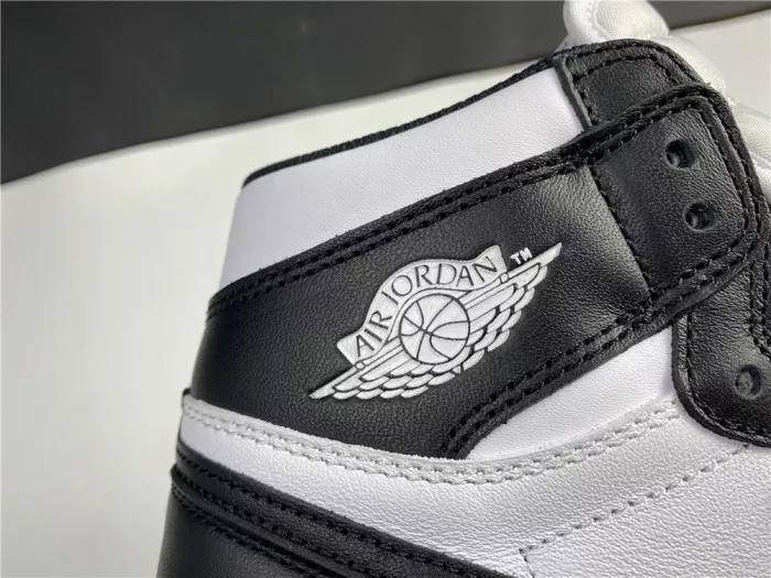 Rep Onekick Air Jordan 1 Retro Black White (2014) 555088-010 0116