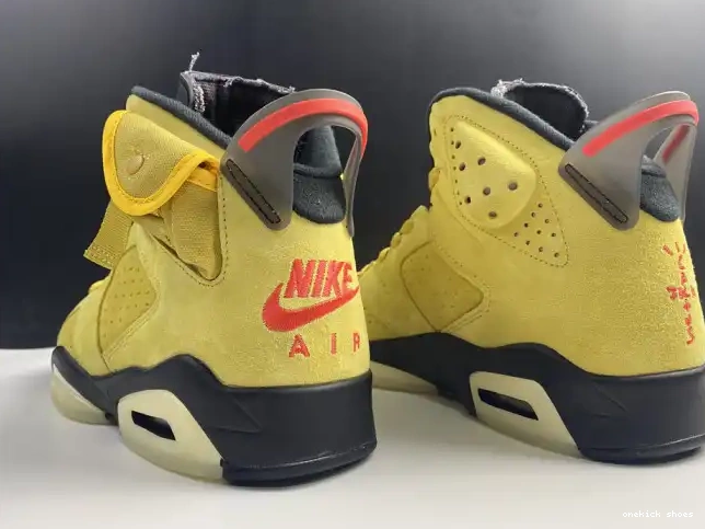 Rep Onekick AIR X CN1084-300 JORDAN SCOTT 6 TRAVIS YELLOW 0210