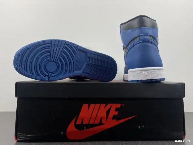 Chep Onekick Marina OG Air 1 555088-404 'Dark Retro Jordan High Blue' 0216