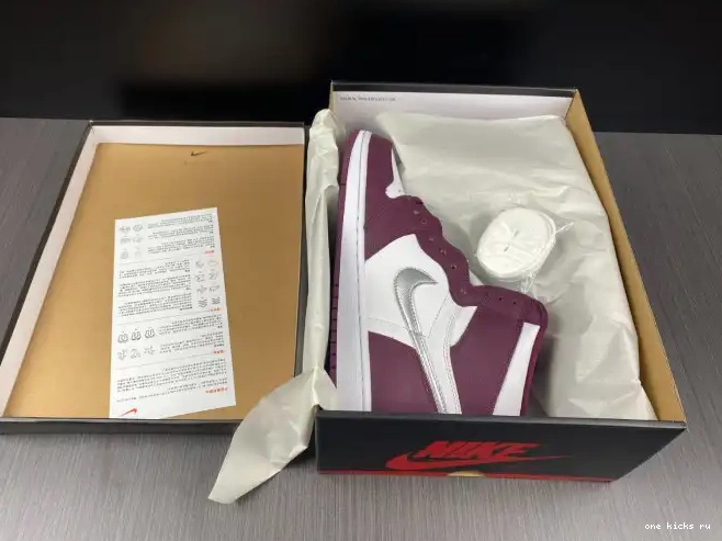 Rep Onekick 1 555088-611 OG High Bordeaux Air Jordan 0211