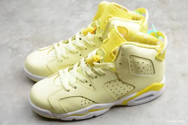 Rep Onekick 6 543390-800 Air (GS) Floral Retro Jordan Dynamic Yellow 0212