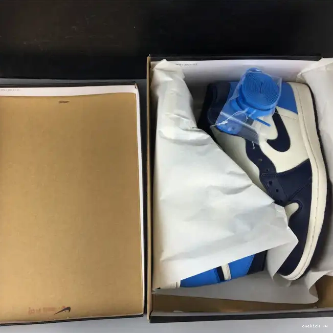 Rep Onekick Air 555088-140 Jordan High Retro OG 1 Obsidian 0212