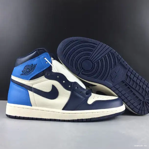 Rep Onekick Air 555088-140 Jordan High Retro OG 1 Obsidian 0212