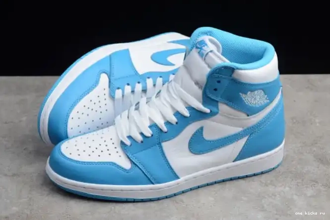 Rep Onekick 555088-117 Jordan High 1 Air 'UNC' OG Retro 0219