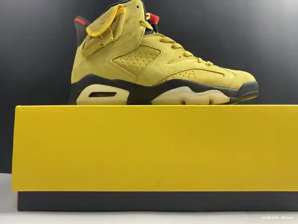 Rep Onekick AIR X CN1084-300 JORDAN SCOTT 6 TRAVIS YELLOW 0210