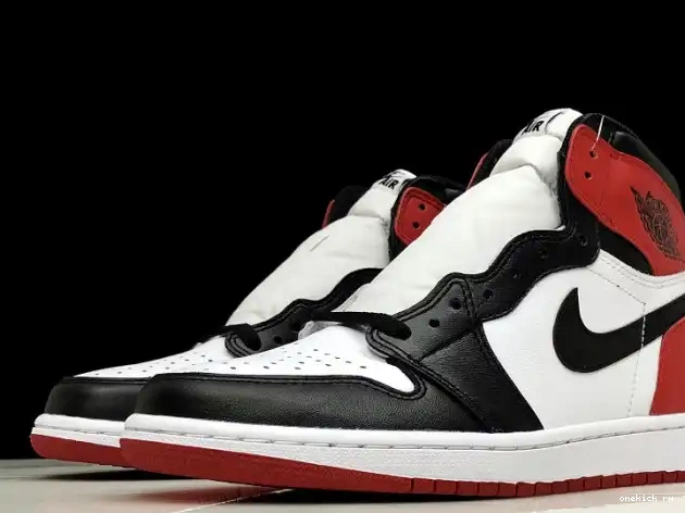 Rep Onekick Retro Air Jordan Black Toe 555088-125 1 0218