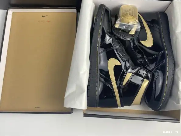 Rep Onekick 555088-032 METALLIC HIGH GOLD AIR (2020) JORDAN BLACK 1 RETRO 0217