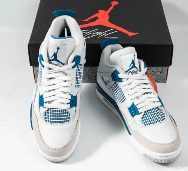 Chep Onekick Military Retro Jordan 4 Blue (2024) 0218