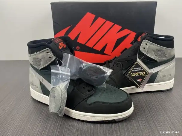 Rep Onekick High Retro Grey Element Jordan DB2889-001 Black Particle Gore-Tex 1 0220