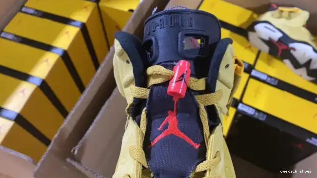 Rep Onekick AIR X CN1084-300 JORDAN SCOTT 6 TRAVIS YELLOW 0210