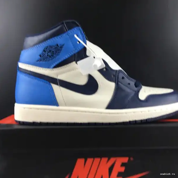 Rep Onekick Air 555088-140 Jordan High Retro OG 1 Obsidian 0212