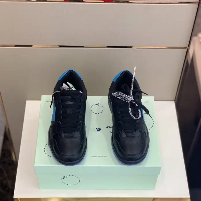 Rep Onekick OFF WHITETM C O VIRGIL ABLOH OUT OF OFFICE LOW-TOP LEATHER SNEAKERS 