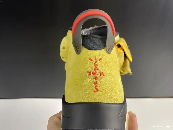 Rep Onekick AIR X CN1084-300 JORDAN SCOTT 6 TRAVIS YELLOW 0210