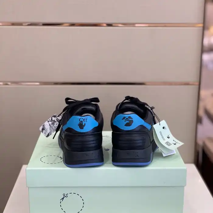 Rep Onekick OFF WHITETM C O VIRGIL ABLOH OUT OF OFFICE LOW-TOP LEATHER SNEAKERS 