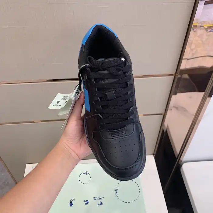 Rep Onekick OFF WHITETM C O VIRGIL ABLOH OUT OF OFFICE LOW-TOP LEATHER SNEAKERS 