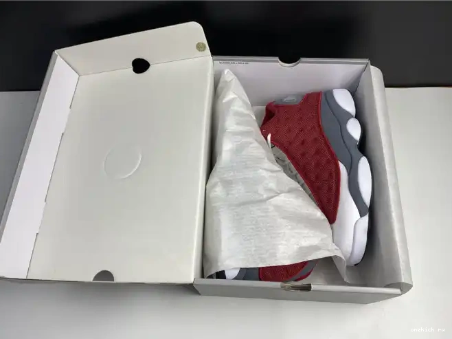 Rep Onekick Red 414571-600 Flint Air 13 Jordan Retro Grey Gym 0216