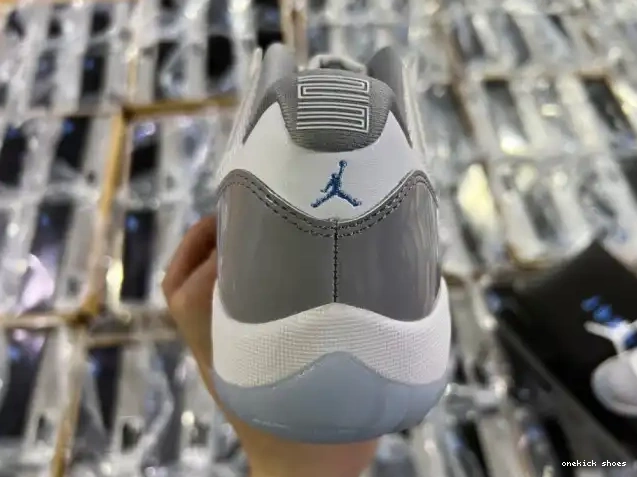 Rep Onekick 11 Cement Grey Air Jordan AV2187-140 Low 0220