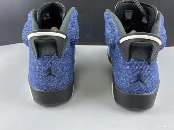 Rep Onekick 6 CT5350-401 Air Jordan Washed Denim 0217