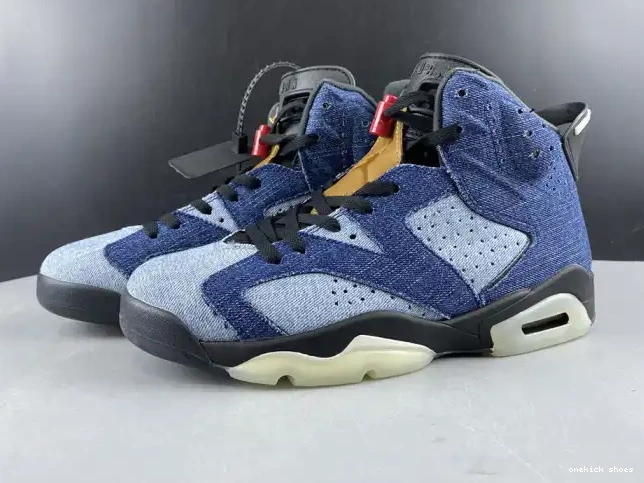 Onekick Jordan 6 Air Washed Denim CT5350-401 0210