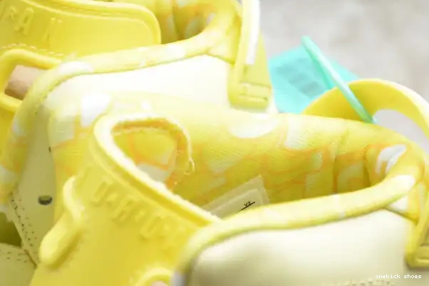 Rep Onekick 6 543390-800 Air (GS) Floral Retro Jordan Dynamic Yellow 0212