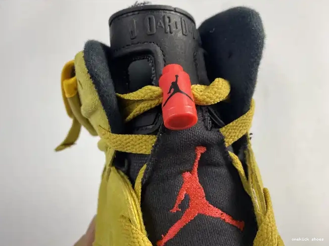 Rep Onekick AIR X CN1084-300 JORDAN SCOTT 6 TRAVIS YELLOW 0210