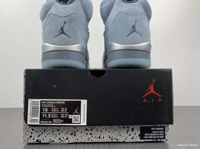 Rep Onekick Bluebird Jordan 5 DD9336-400 (W) Retro Air 0207