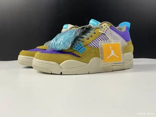 Rep Onekick Desert 4 Air Jordan DJ5718-300 Union Moss x SP 0220