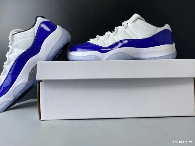 Rep Onekick 11 Retro White Concord AH7860-100 Jordan Air Low 0221