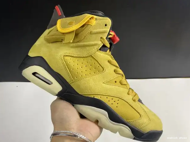 Rep Onekick AIR X CN1084-300 JORDAN SCOTT 6 TRAVIS YELLOW 0210