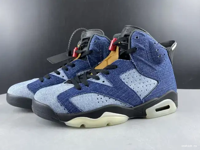 Chep Onekick CT5350-401 6 Denim Jordan Air Washed 0224