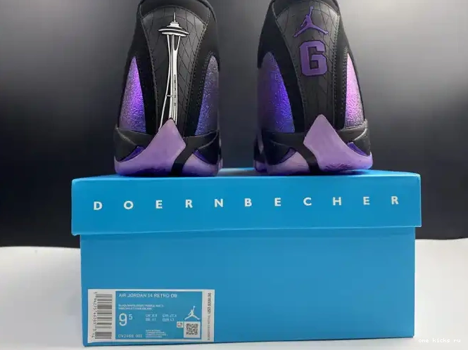 Rep Onekick CV2469-001 RETRO 14 DOERNBECHER JORDAN '' AIR 0226