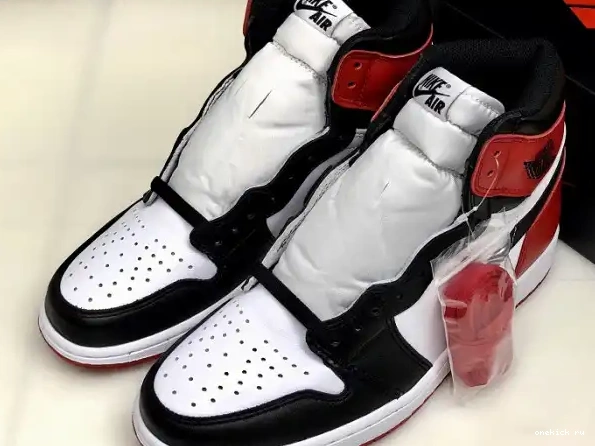 Rep Onekick Retro Air Jordan Black Toe 555088-125 1 0218