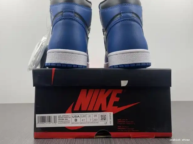 Rep Onekick Retro Blue' 1 Air High 'Dark OG Marina Jordan 555088-404 0210