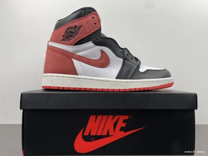 Chep Onekick 555088-112 Track Red Jordan Air 1 High Retro 0223