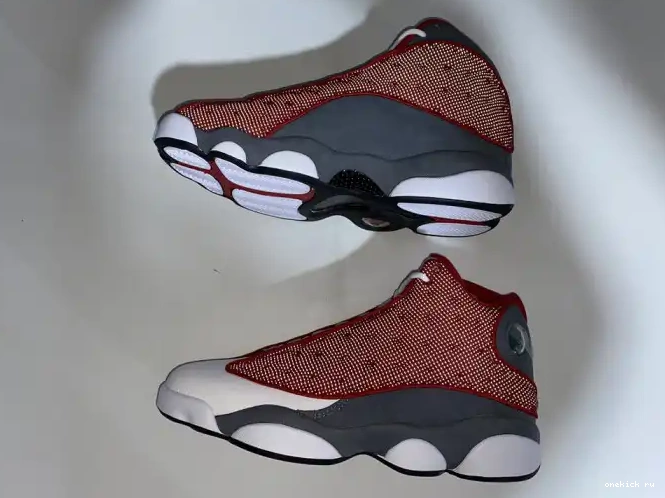 Rep Onekick Red 414571-600 Flint Air 13 Jordan Retro Grey Gym 0216