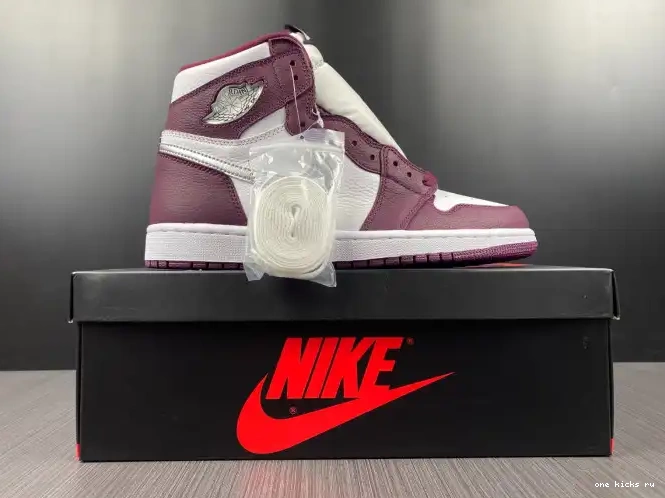 Rep Onekick 1 555088-611 OG High Bordeaux Air Jordan 0211