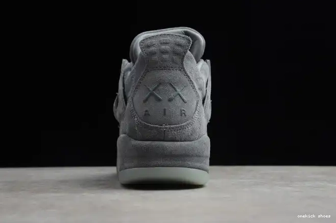 Chep Onekick Grey Jordan 4 Cool KAWS x 930155-003 Air 0228