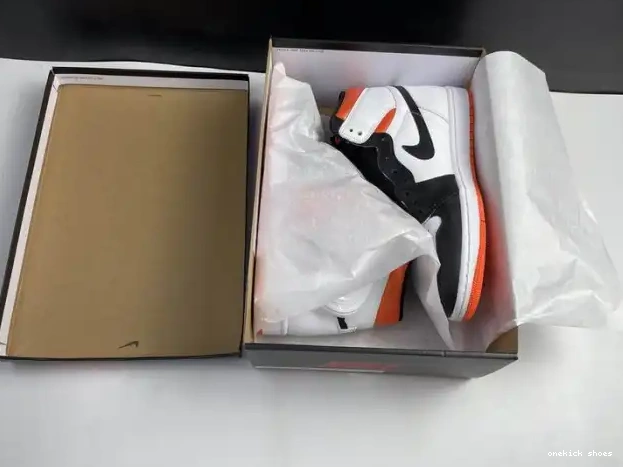 Rep Onekick Orange High Electro 1 Jordan Retro 555088-180 Air 0317