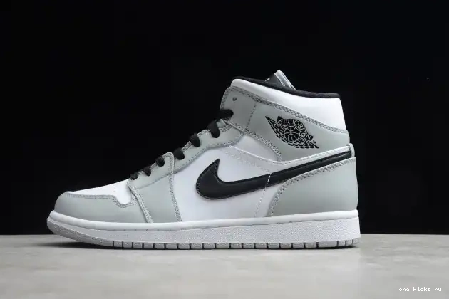 Rep Onekick 554724-092 AIR Grey Light Jordan Smoke Mid 1 0319