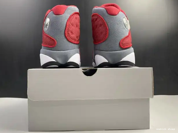 Chep Onekick Retro 414571-600 Red Gym Flint Jordan 13 Grey Air 0316
