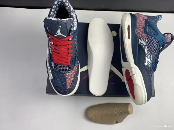 Rep Onekick CW0898-400 SE Sashiko Air 4 Jordan Retro 0318