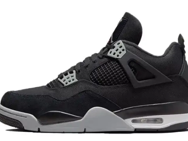Rep Onekick DH7138-006 CANVAS SE Black Jordan 4 Retro 0316