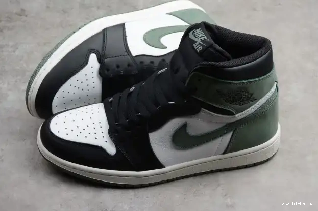 Chep Onekick Clay OG Air 1 555088-135 High Jordan Green Retro 0316